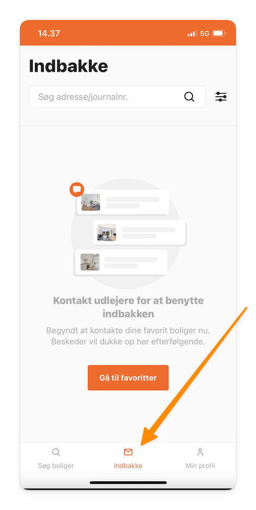 Gå til din indbakke på BoligPortals App.png
