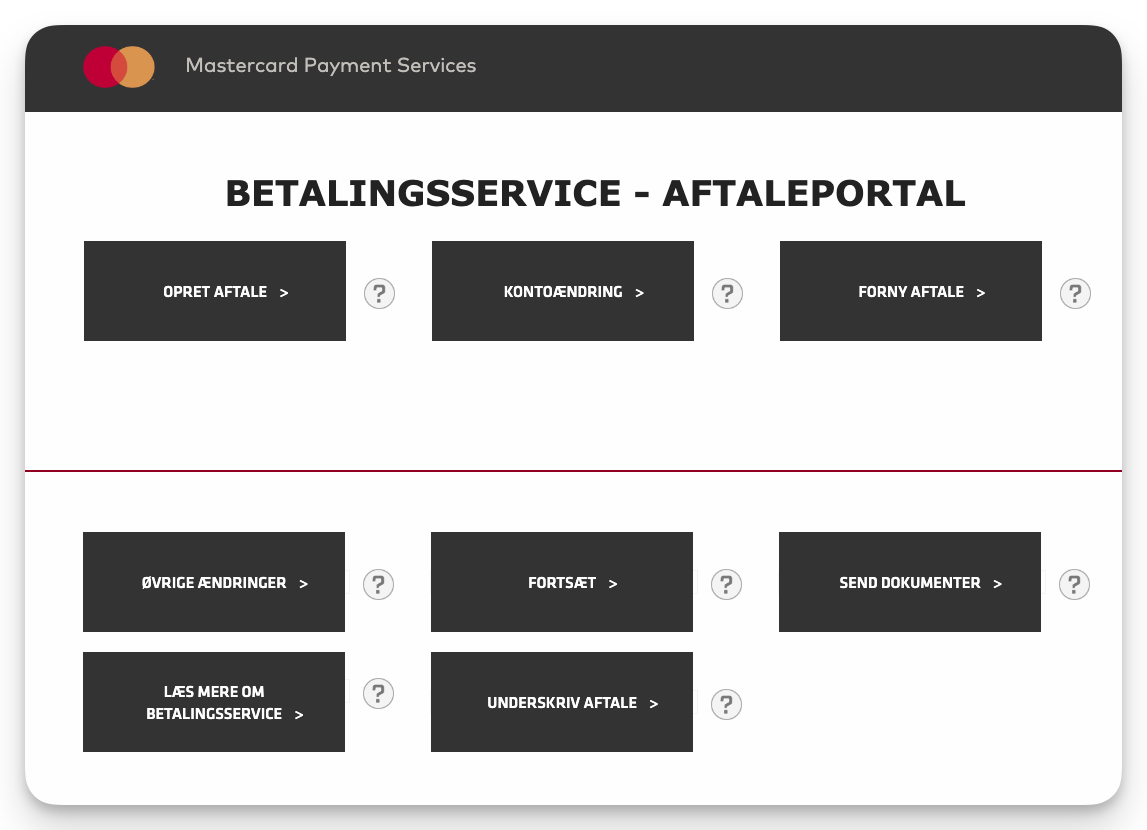How do I set up a Betalingsservice agreement with BoligPortal as the ...