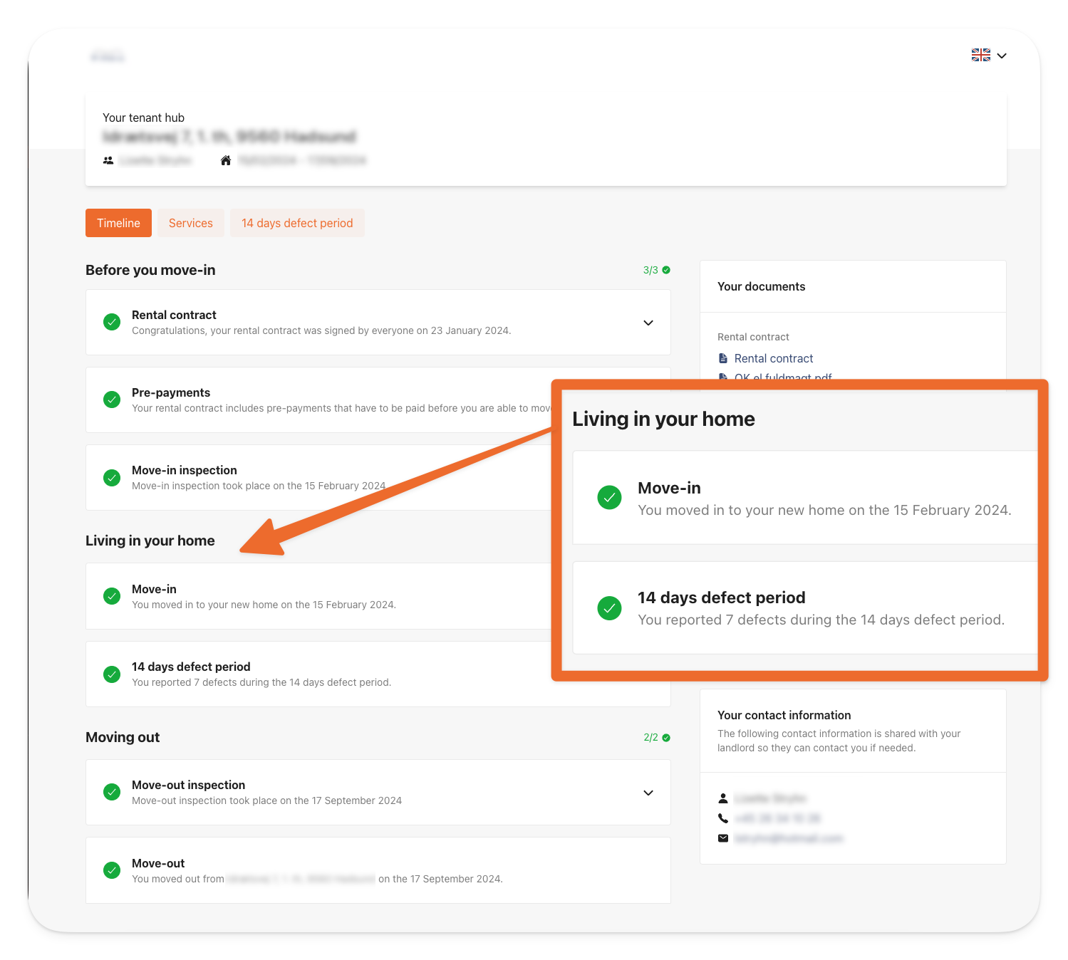 Timeline in your tenant hub.png