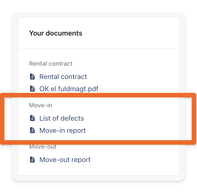 List of defects under your documents in your tenant hub.png