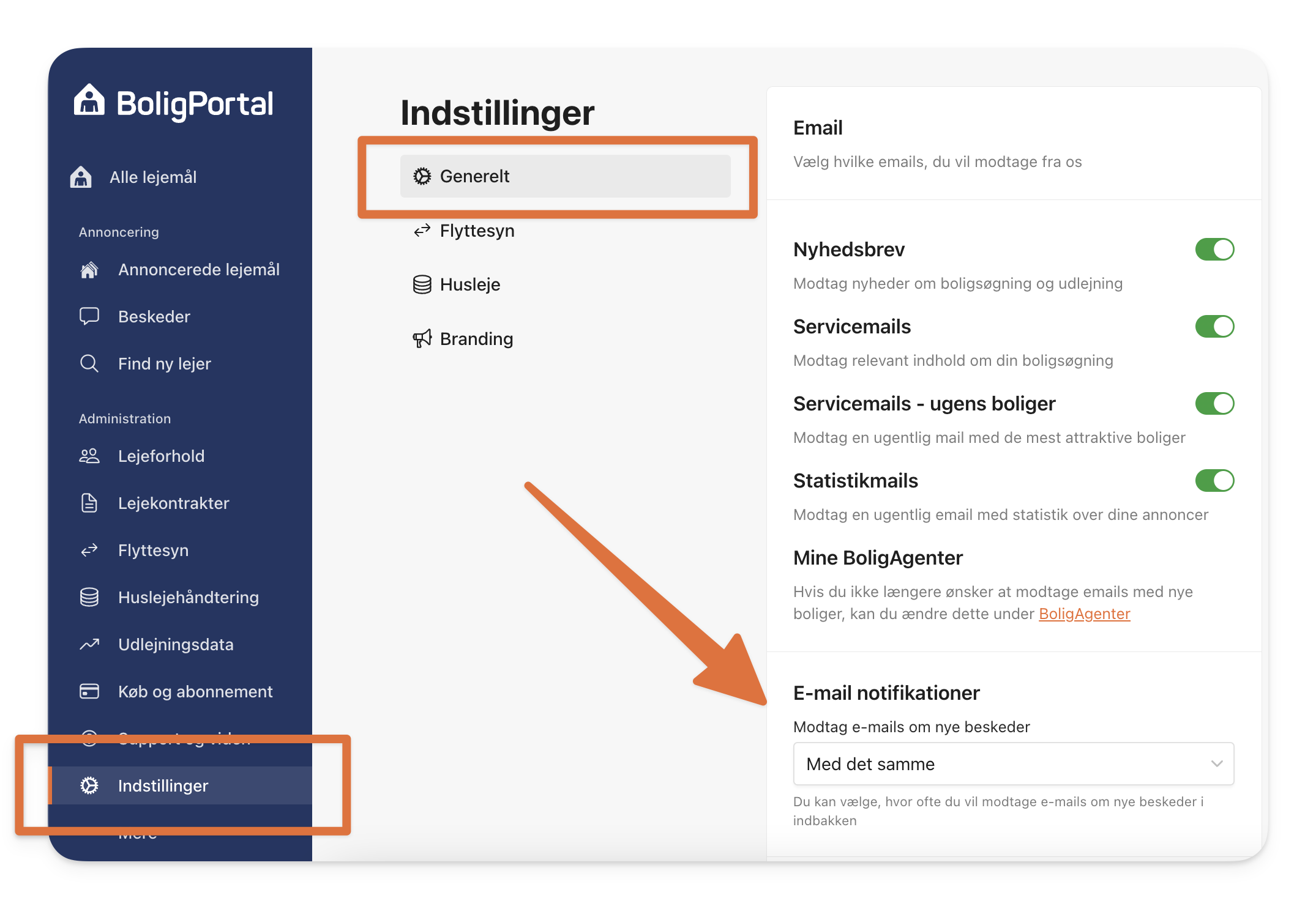 Rediger dine e-mailindstillinger på din BoligPortal profil.png