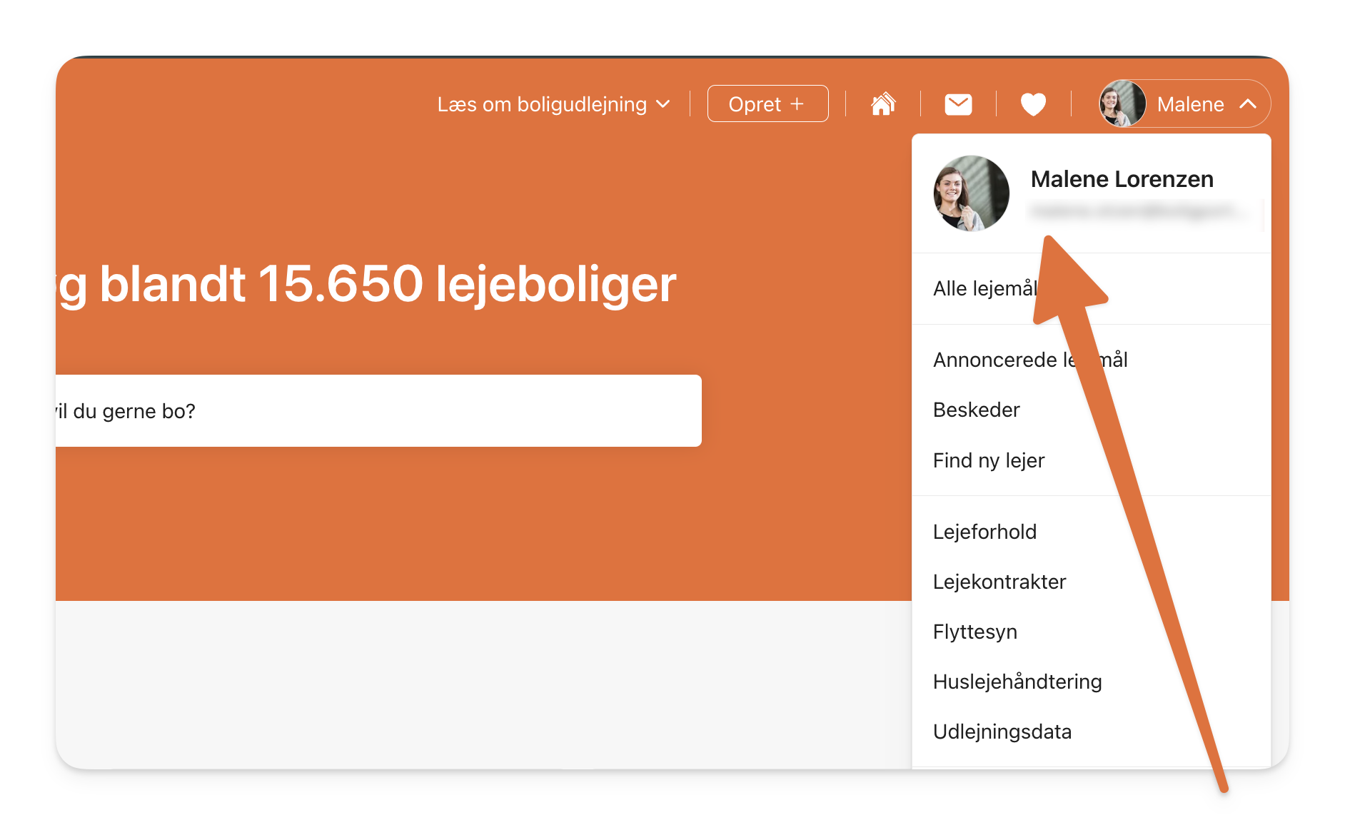 Klik på dit profilbillede for at gå til dine profilindstillinger.png