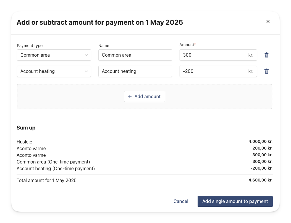 Add or subtract amount for payment .png