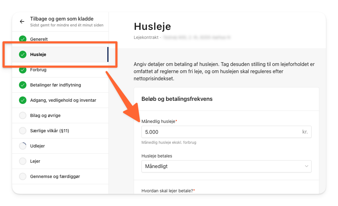 Indtast den månedlige husleje under fanen Husleje.png
