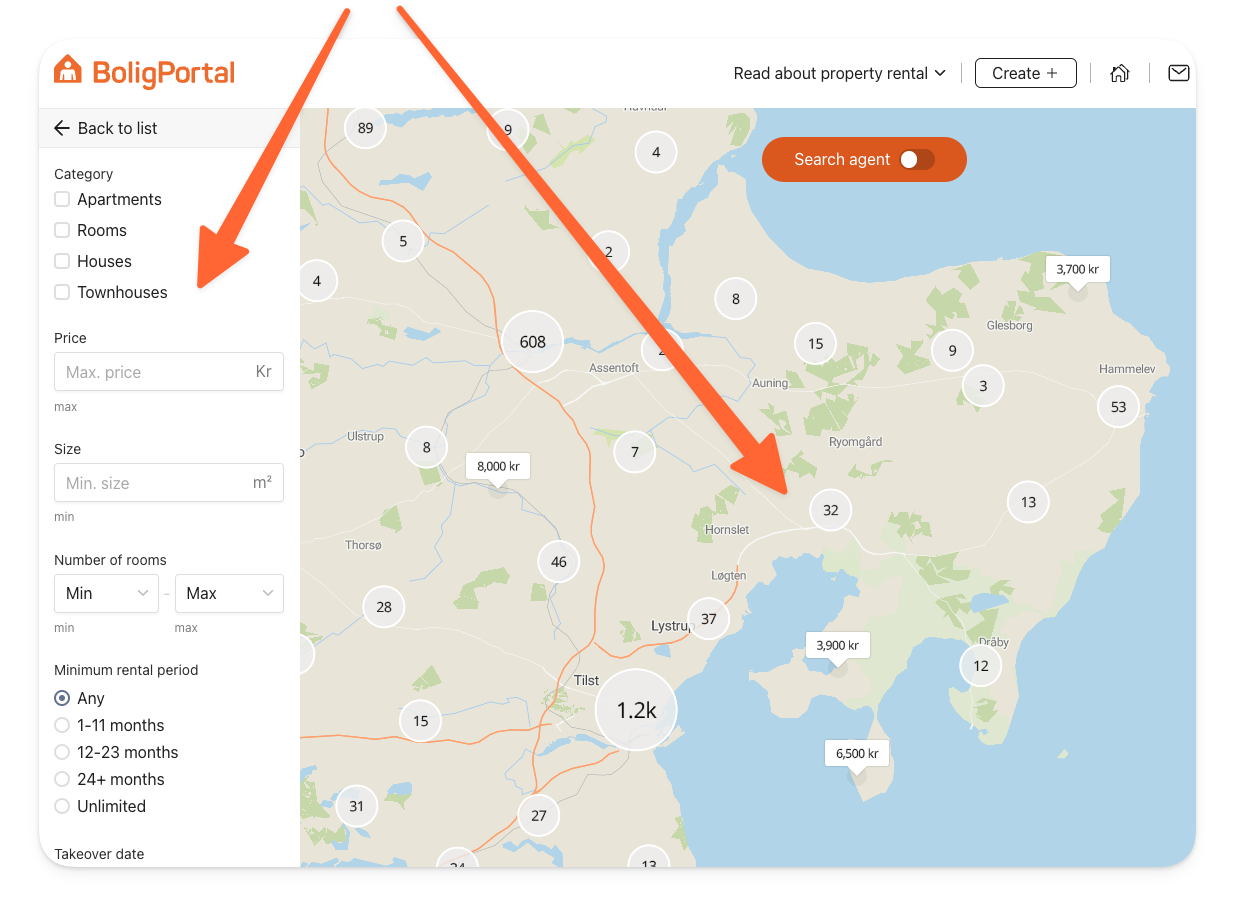 Insert filters and view map.png
