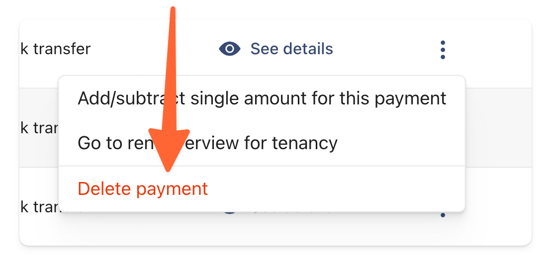 Click on Delete Payment to delete single rent collection.png