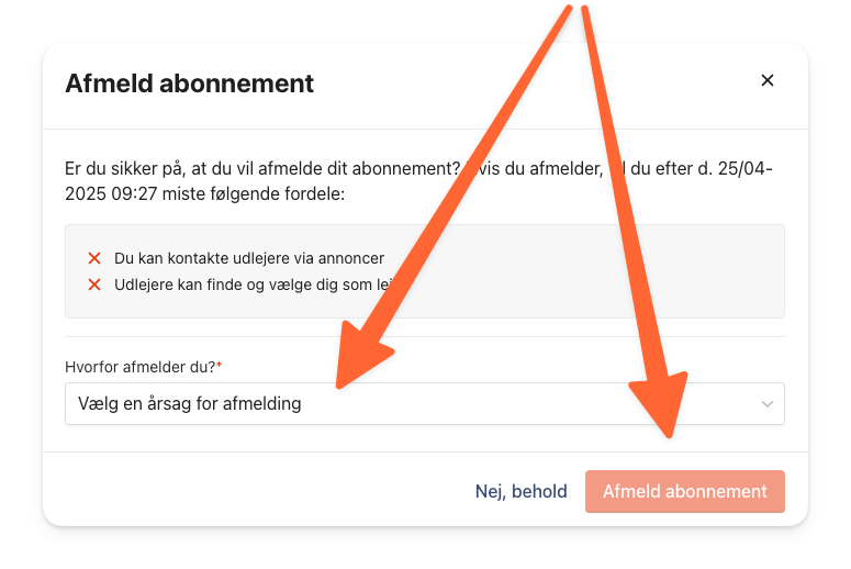 Vælg årsag og afmeld abonnement.png