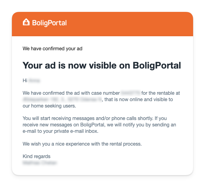 Confirmation email when your ad is visible on BoligPortal.png