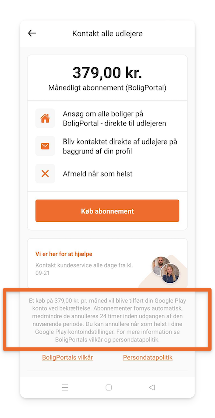 Abonnementsbetingelser ved køb på Google Play butik.png