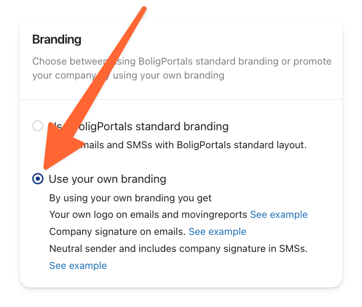 Click on Use your own branding.png