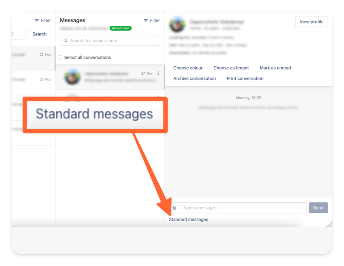 Send standard messages .png