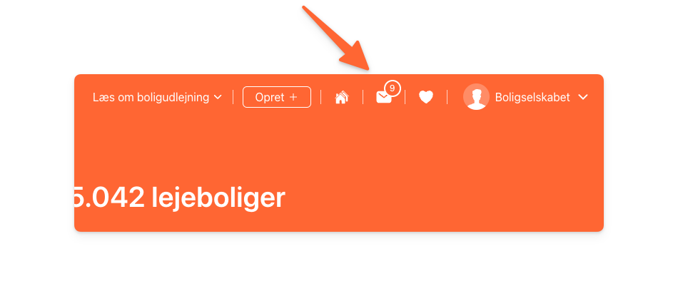 Klik på brev-ikonet for at se dine beskeder.png