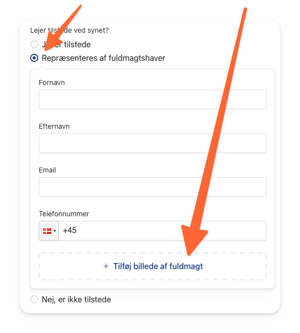 Indicate that tenant is represented by proxy if not present at inspection.png