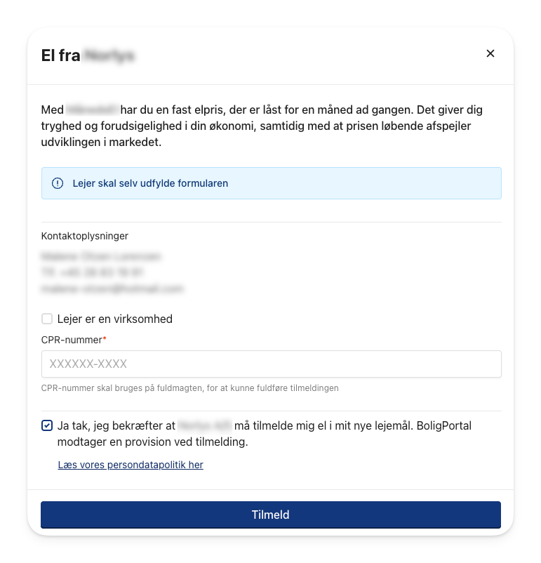 Fill in the authorization with CPR number for the electricity provider.png